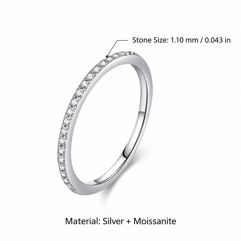Dainty Silver Stacking Ring