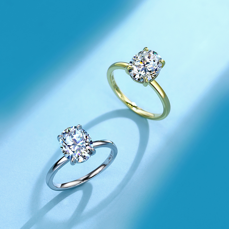 Round Solitaire Statement Ring