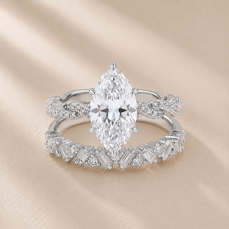 Marquise Vine Statement Ring