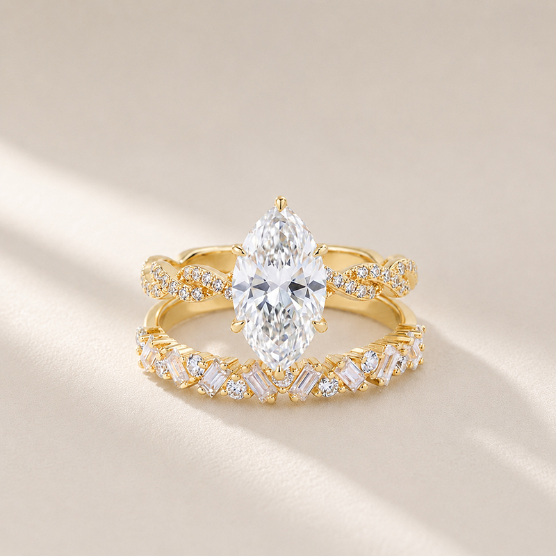 Marquise Vine Statement Ring