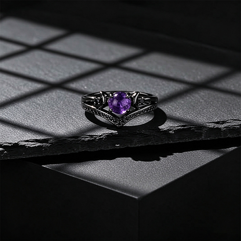 Celestial Moonstone Look Ring