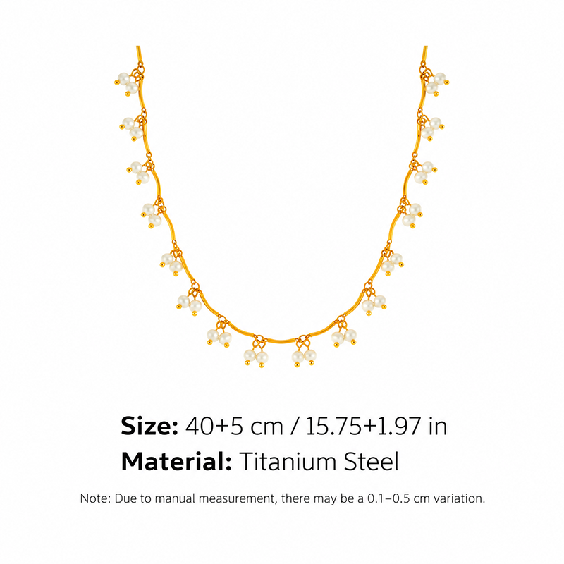 Gold Branch Pearl Bracelet